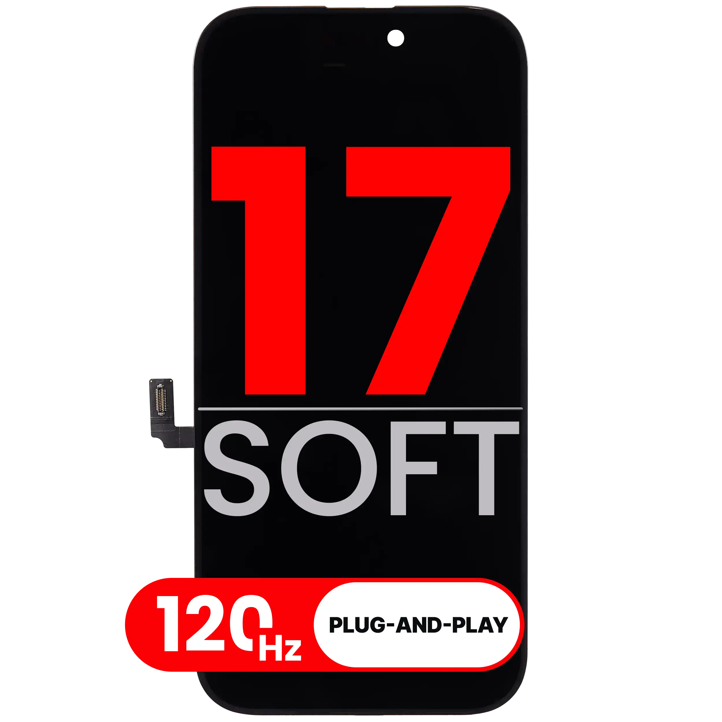 Ecran Complet iPhone 17 AMPLUS 3.0 120HZ FIX ON