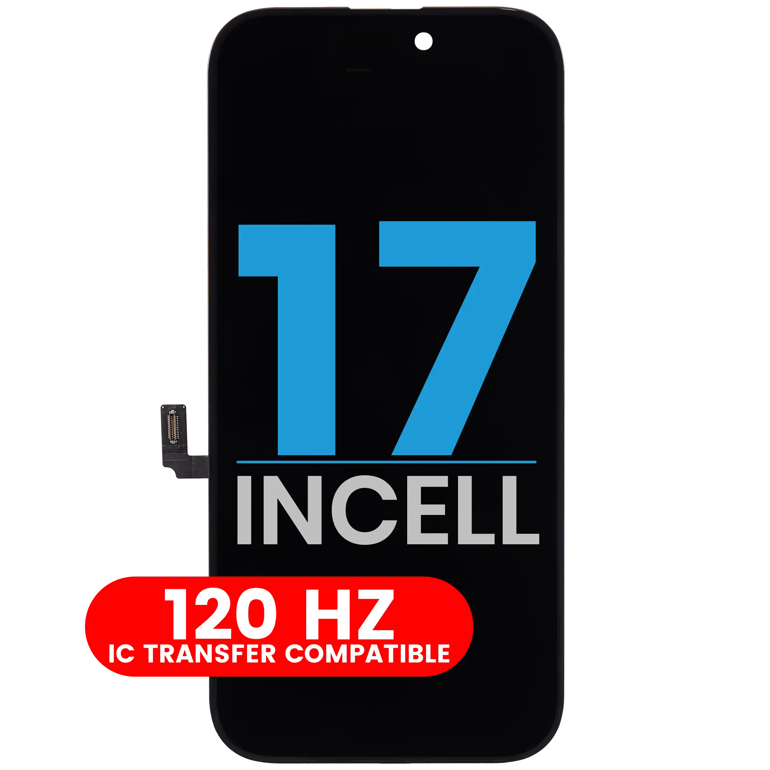 Ecran Complet iPhone 17 AQ7 120HZ FIX ON