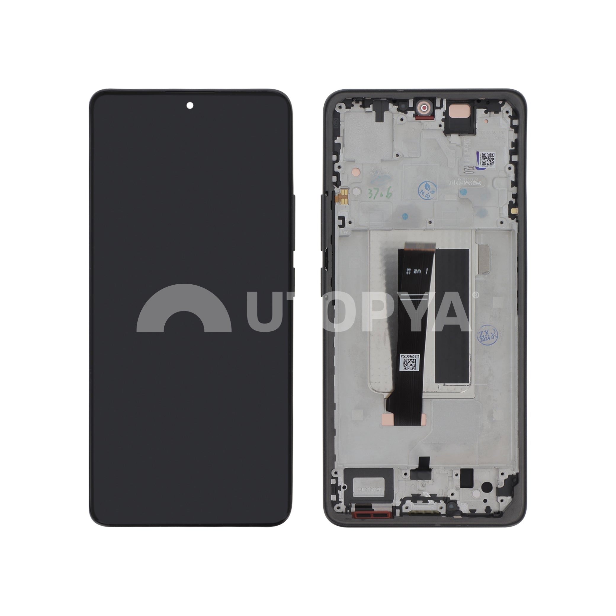 Ecran Complet Redmi Note 13 Pro+ 5G (Avec châssis) (ReLife) FIX OFF