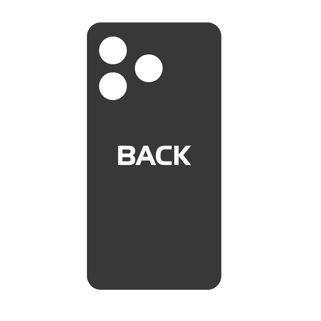 Back cover Noir Honor 200 Original FIX OFF