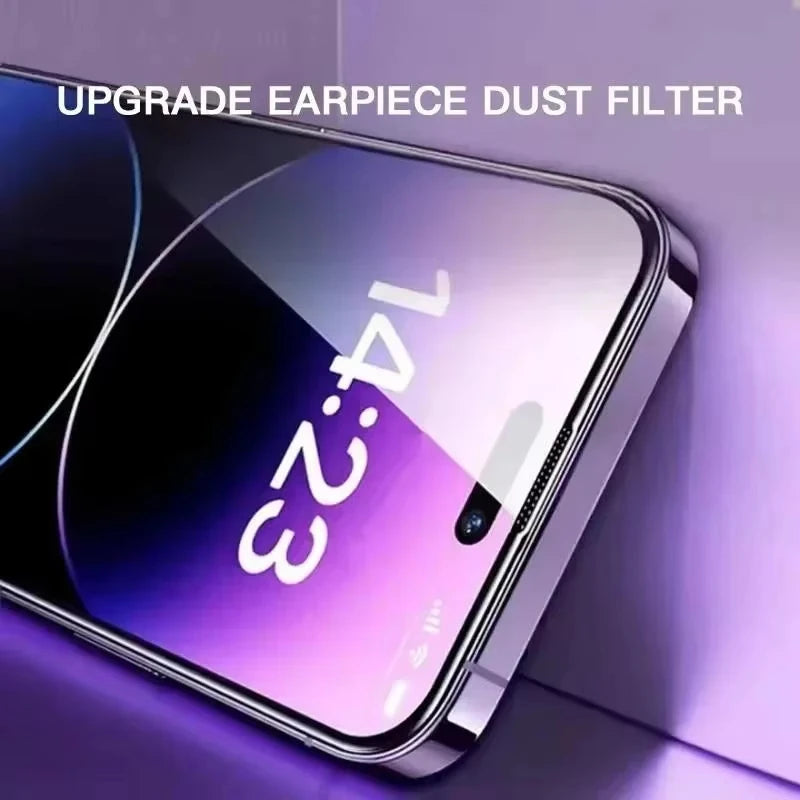 Protecteur d’Écran Iphone Series- Verre Trempé Anti Espion – Installation Facile avec Cadre Auto-Alignement