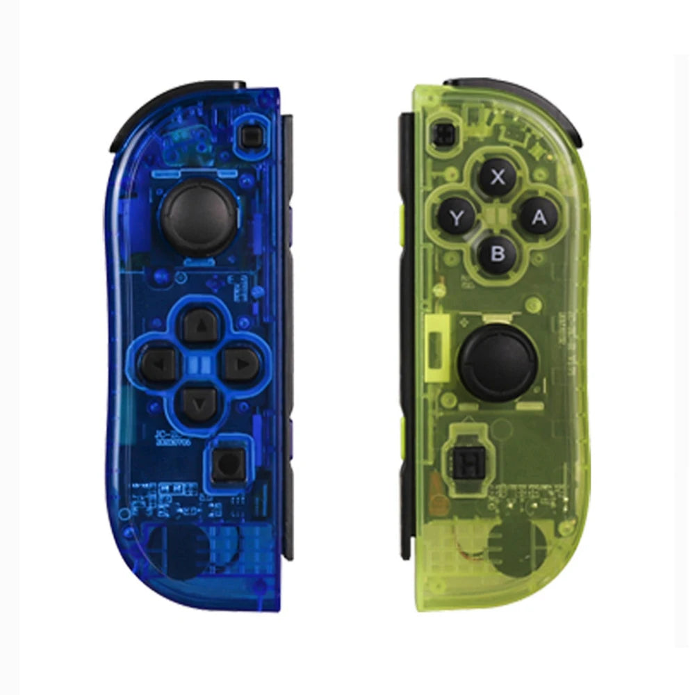 Manettes Joy-Con Bluetooth Sans Fil pour Nintendo Switch / OLED / Lite – Vibration, Turbo & Wake-Up
