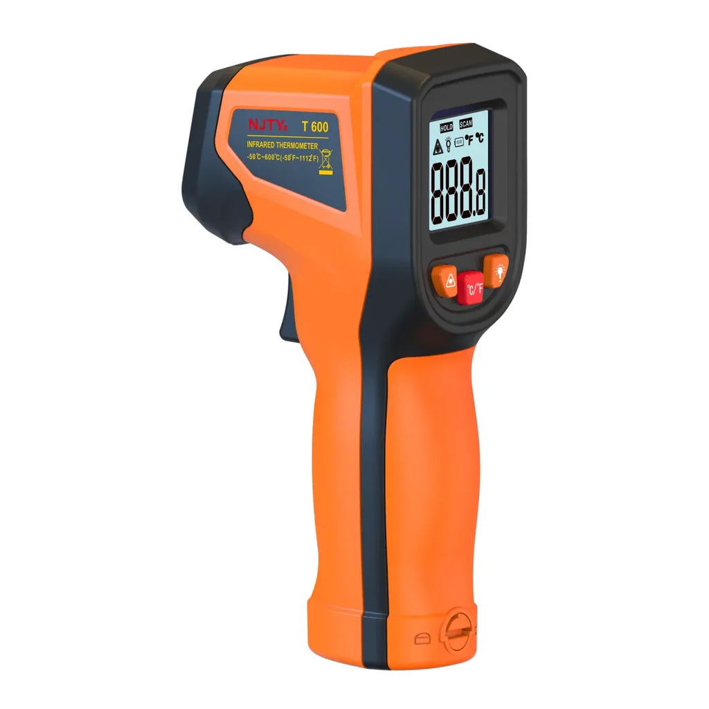 Thermomètre Infrarouge Laser Digital -50°C à 600°C | Thermomètre Sans Contact Haute Précision