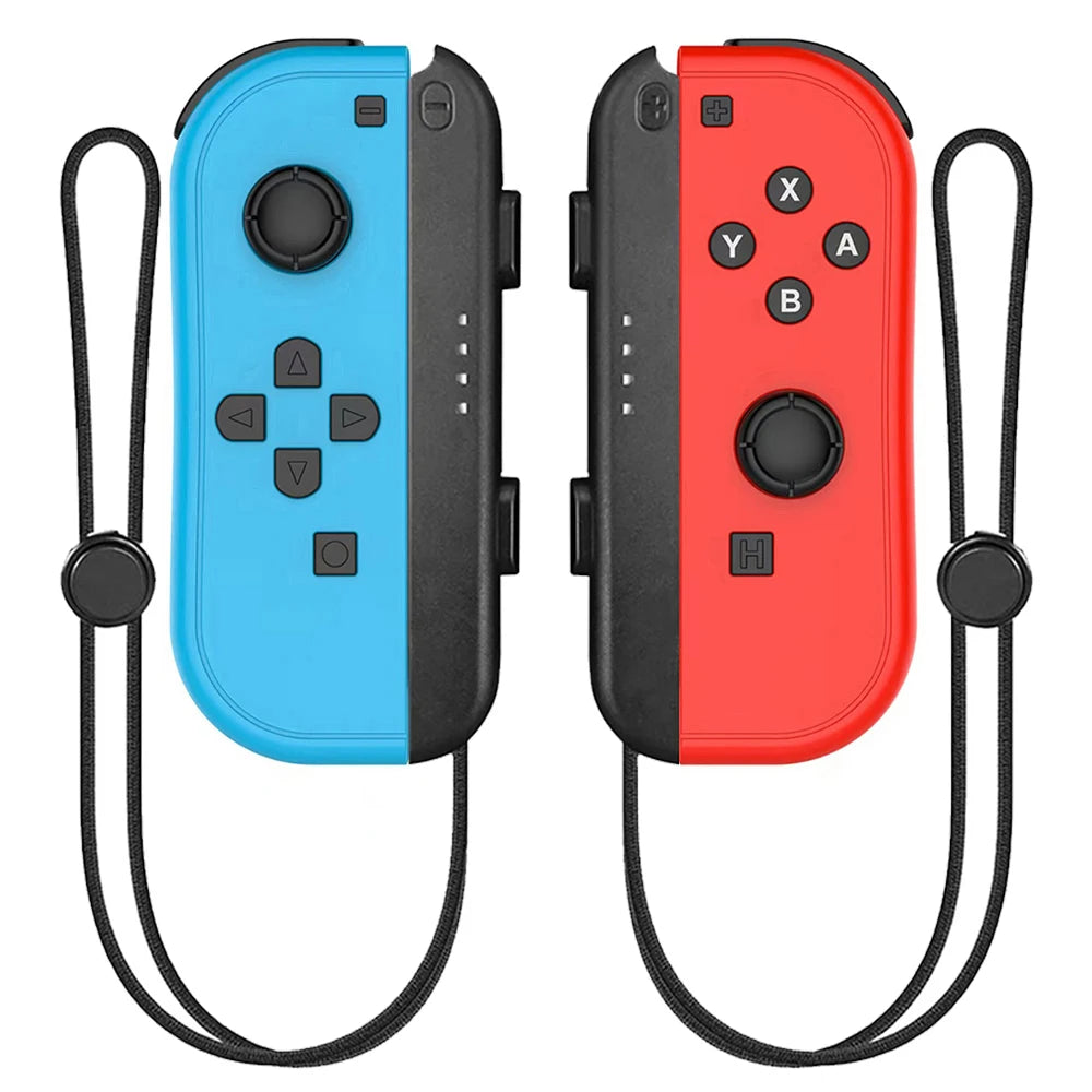 Manettes Joy-Con Bluetooth Sans Fil pour Nintendo Switch / OLED / Lite – Vibration, Turbo & Wake-Up