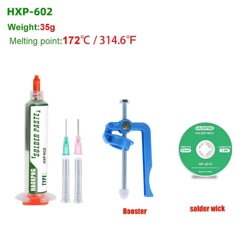 Pâte à Braser HAOXPNG - Haute Qualité pour Réparation SMD et LED