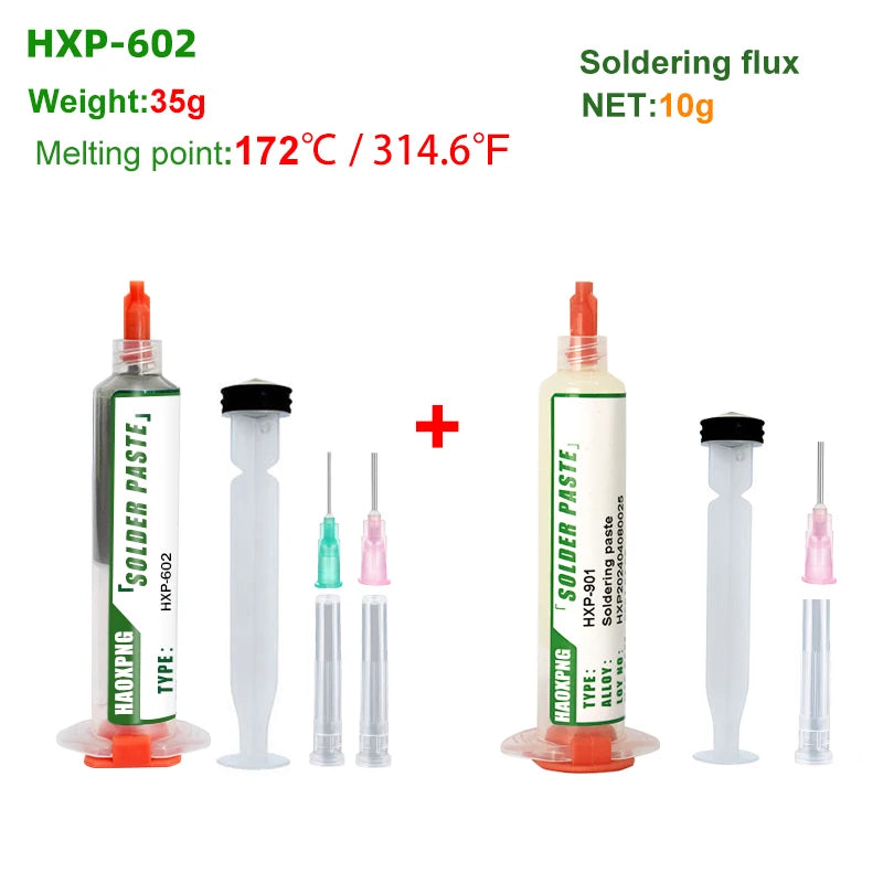 Pâte à Braser HAOXPNG - Haute Qualité pour Réparation SMD et LED