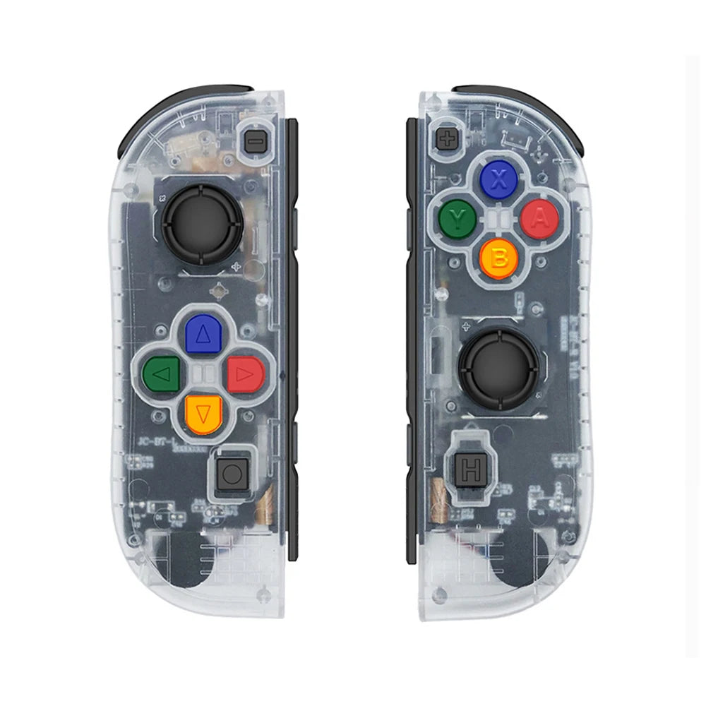 Manettes Joy-Con Bluetooth Sans Fil pour Nintendo Switch / OLED / Lite – Vibration, Turbo & Wake-Up