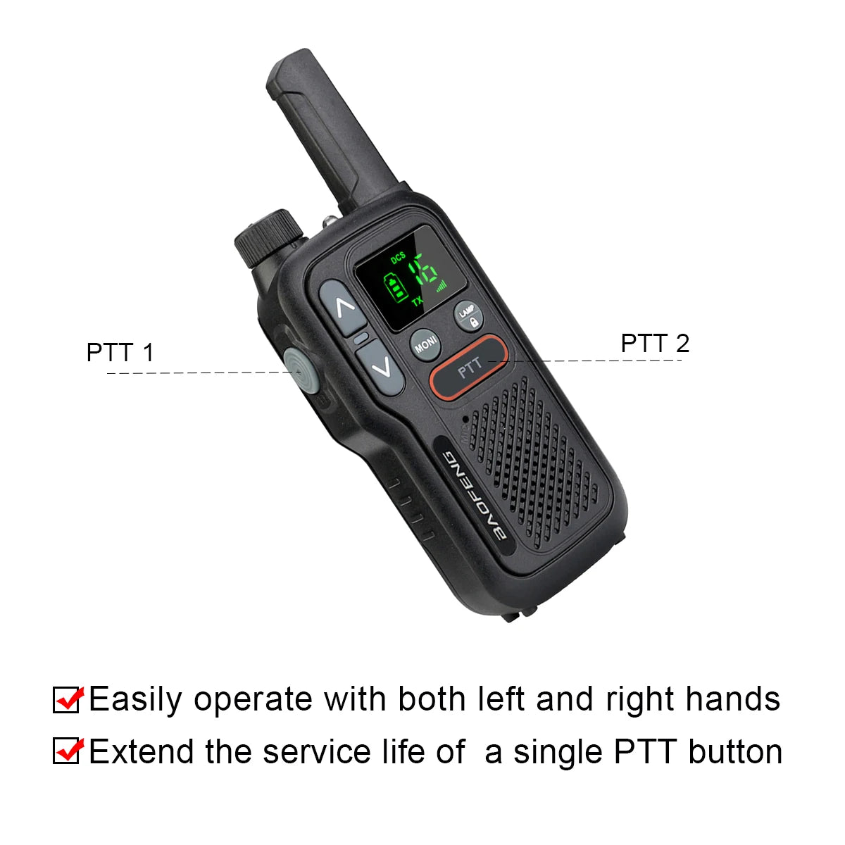 Talkie-Walkie Baofeng T18 – Longue portée 3 km