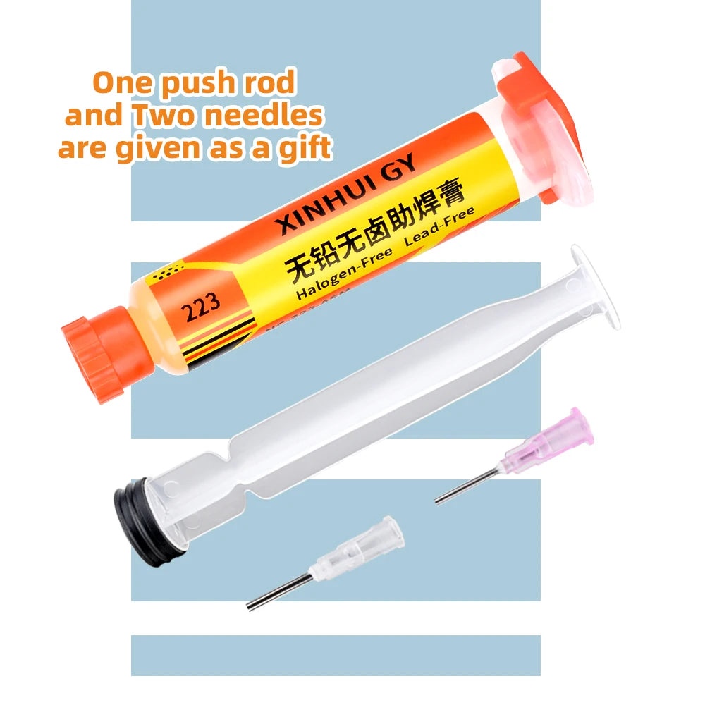 Pâte à Flux XINHUIGY RMA-223-ASM – Haute Performance pour Soudures Électroniques