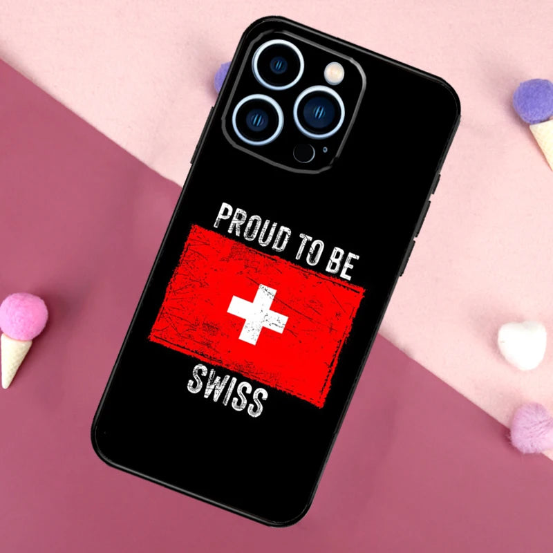 Coque iPhone Drapeau Suisse 🇨🇭