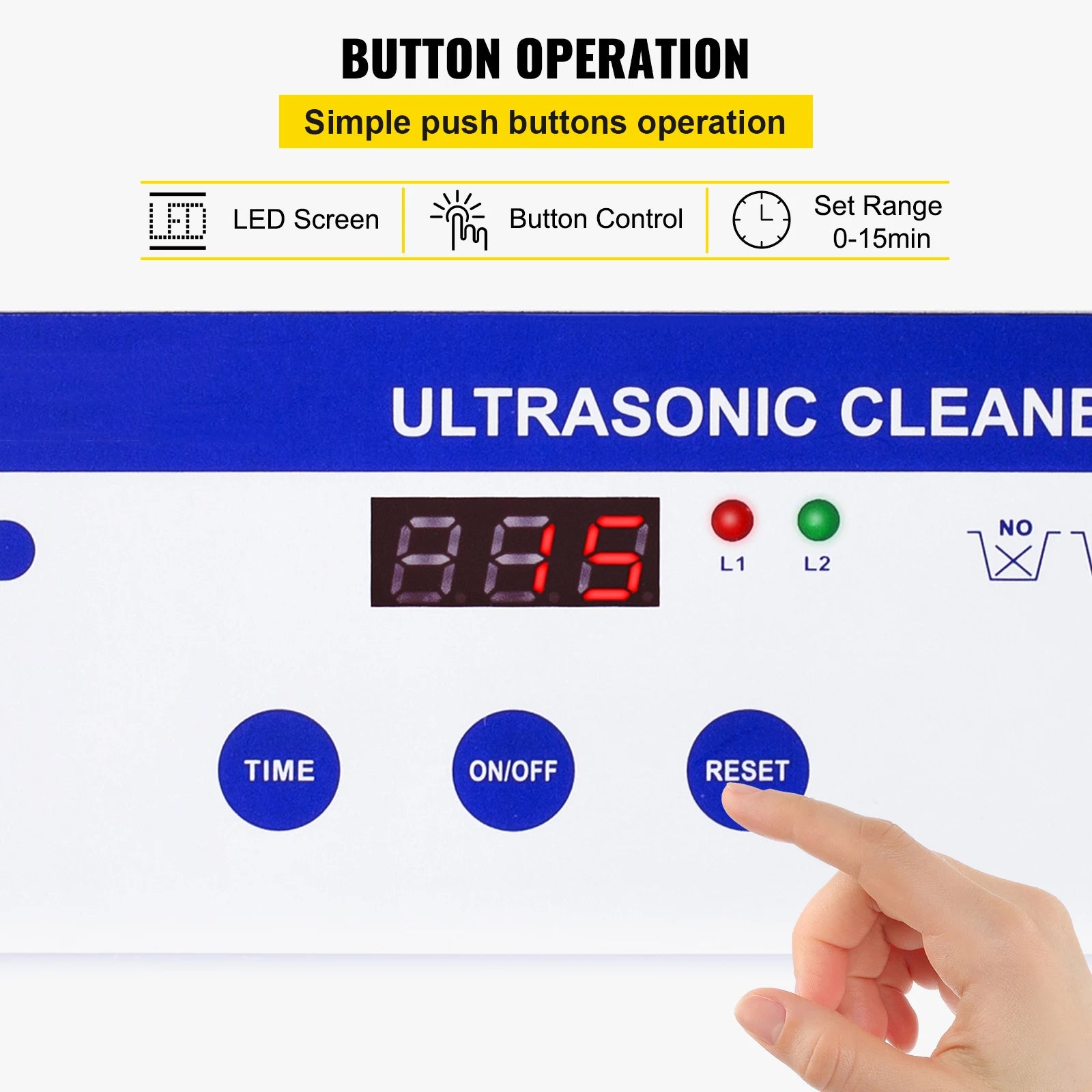 Bain à Ultrasons SucceBuy 800ml