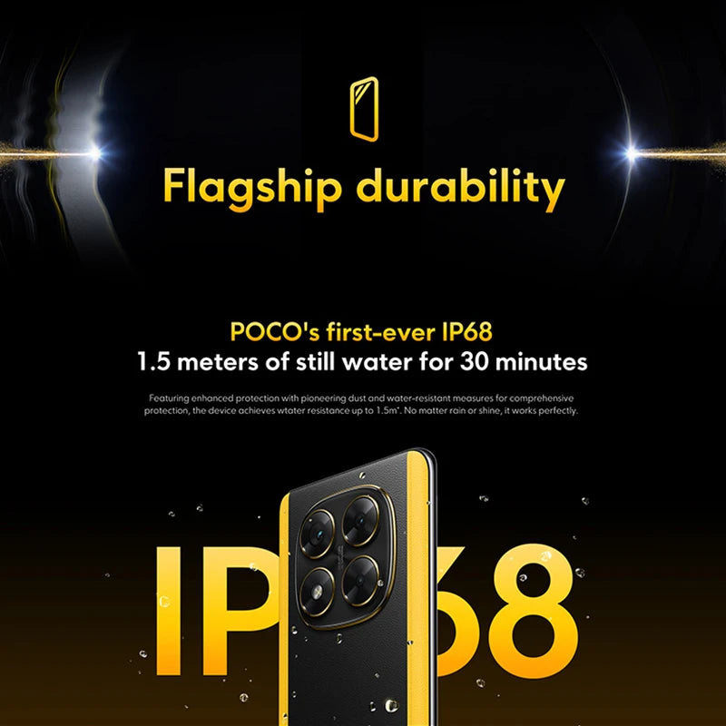 POCO X7 5G – Processeur Dimensity 7300-Ultra, Écran AMOLED 1.5K 120Hz, 5110mAh