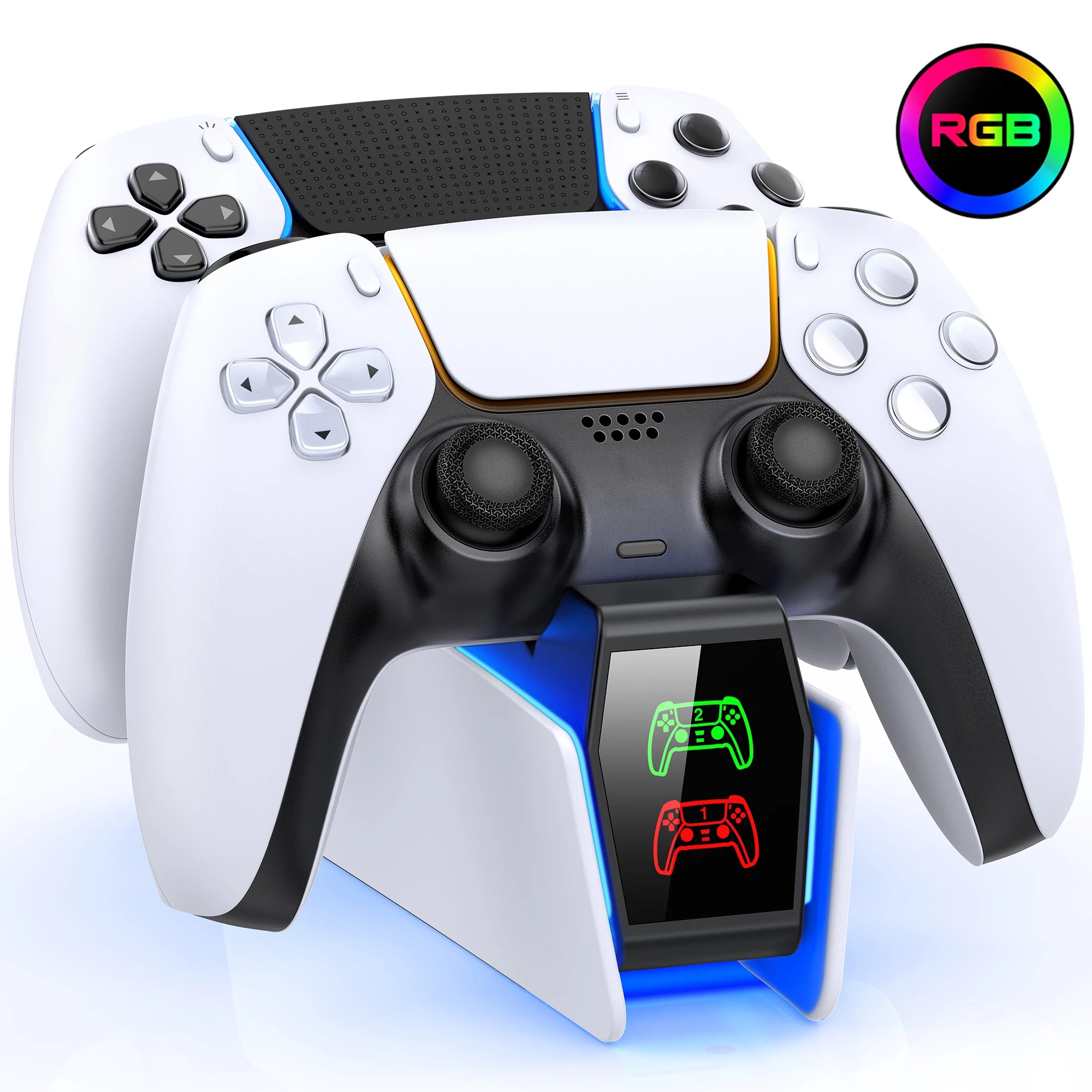 Station de Charge Rapide PS5 – Double Manette avec Indicateur LED 🎮