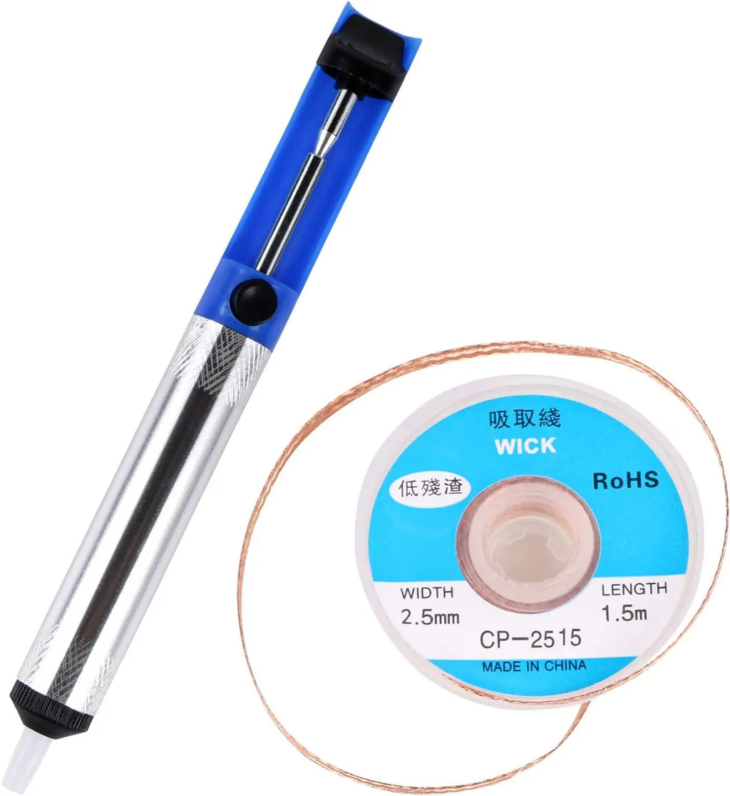 Kit de Dessoudage XMSJ – Pompe à Vide Haute Pression et Tresse à Dessouder