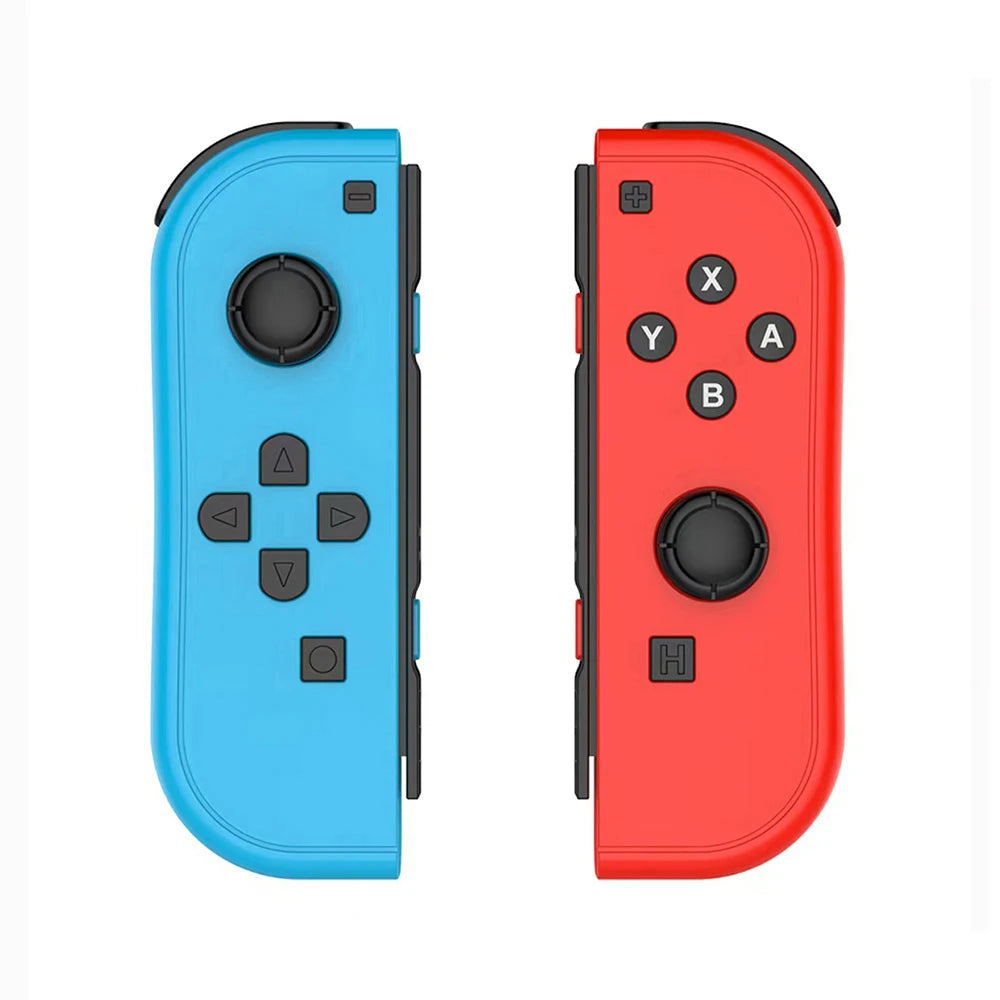 Manettes Joy-Con Bluetooth Sans Fil pour Nintendo Switch / OLED / Lite – Vibration, Turbo & Wake-Up