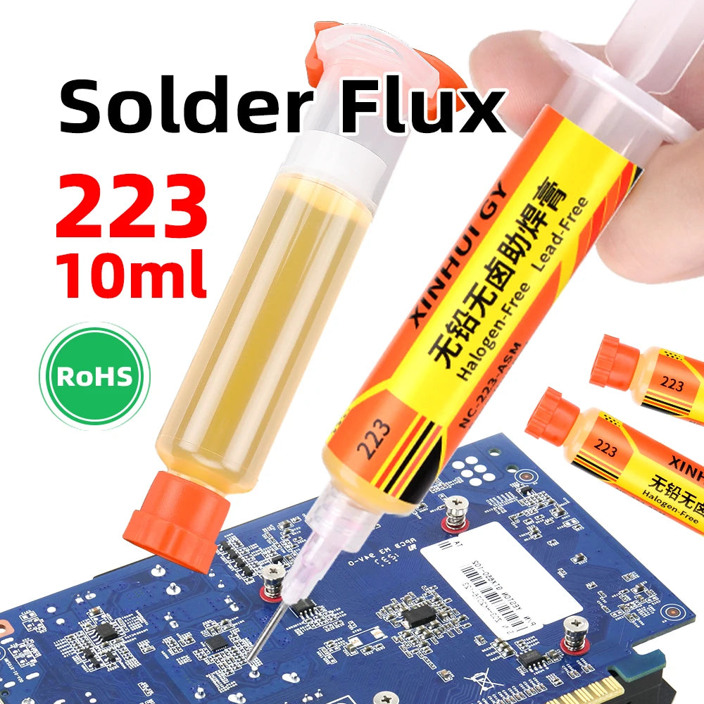 Pâte à Flux XINHUIGY RMA-223-ASM – Haute Performance pour Soudures Électroniques