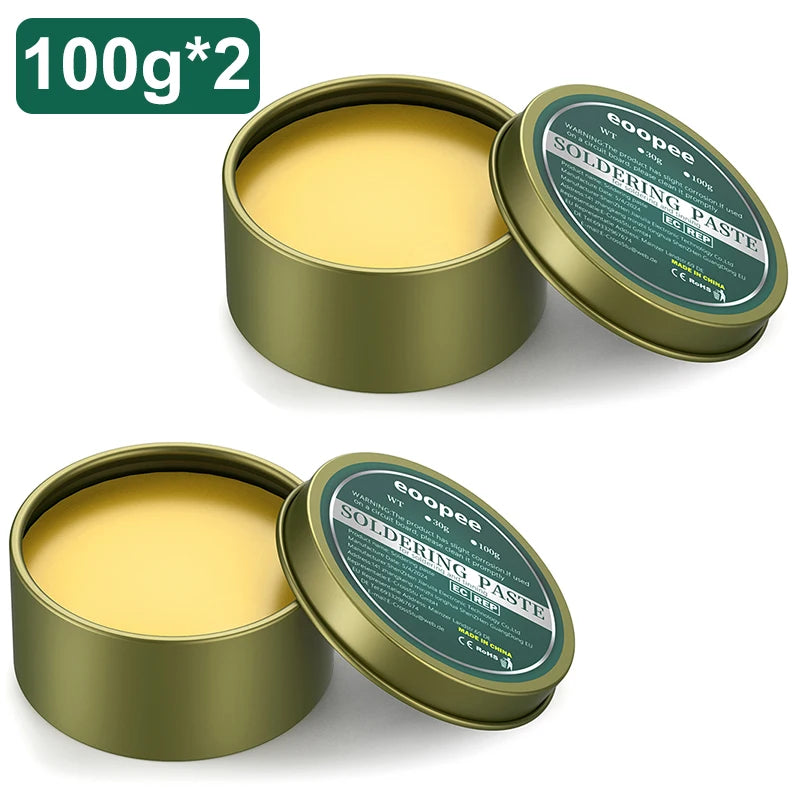 Pâte à Souder (Flux) eoopee – Sans Plomb, Haute Performance (10g/30g/100g)