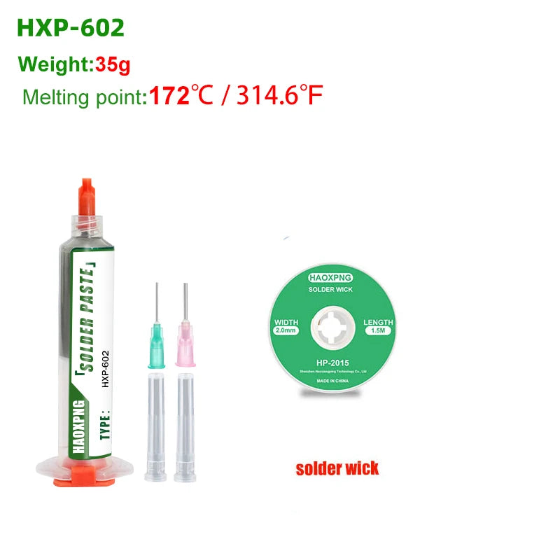Pâte à Braser HAOXPNG - Haute Qualité pour Réparation SMD et LED