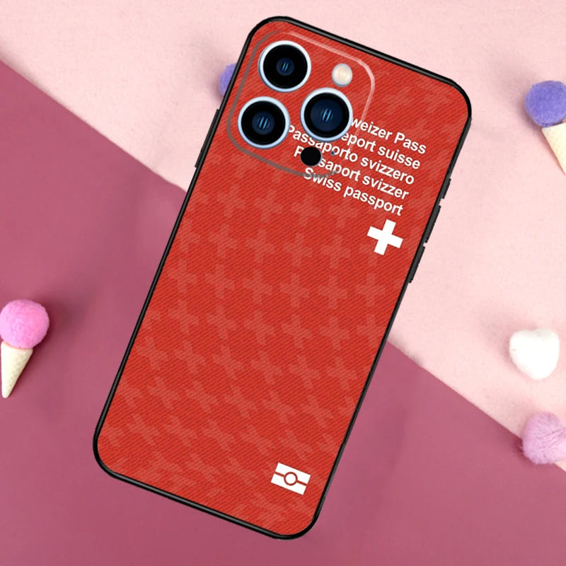 Coque iPhone Drapeau Suisse 🇨🇭