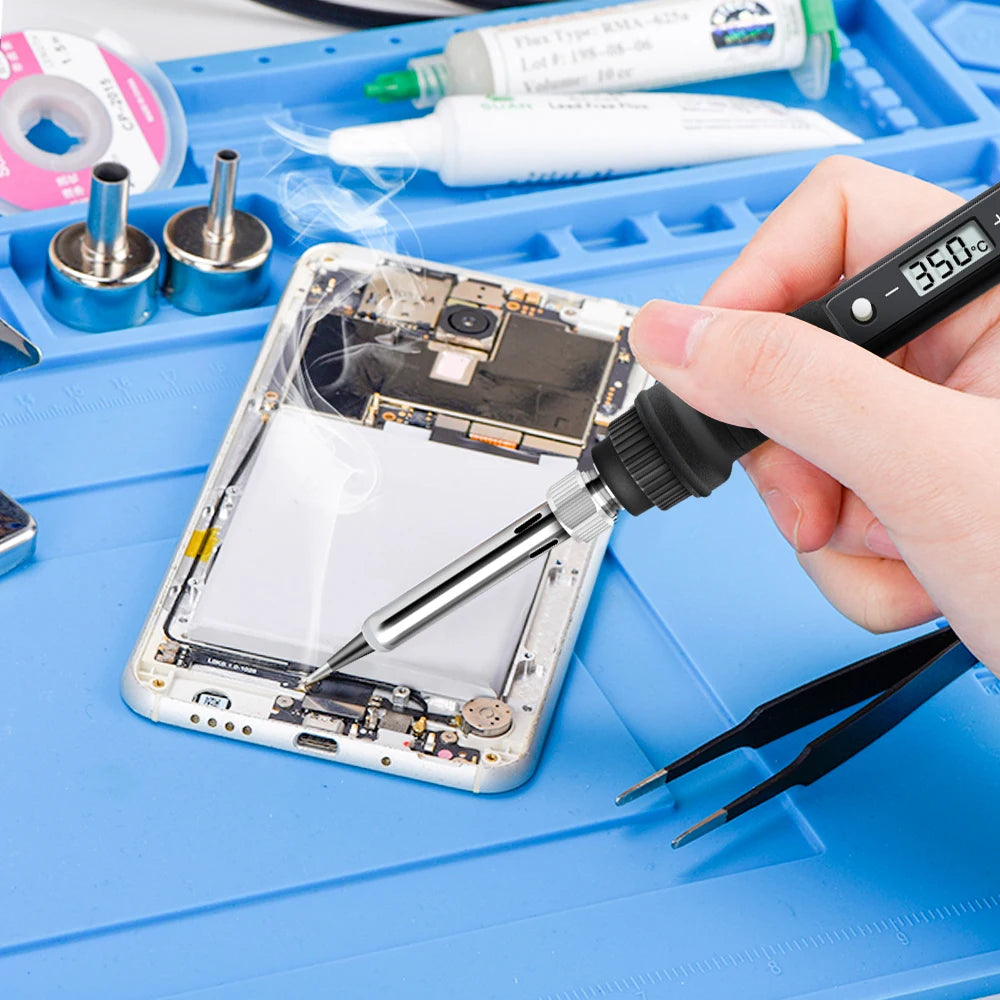🔥 Kit Fer à Souder Réglable LCD