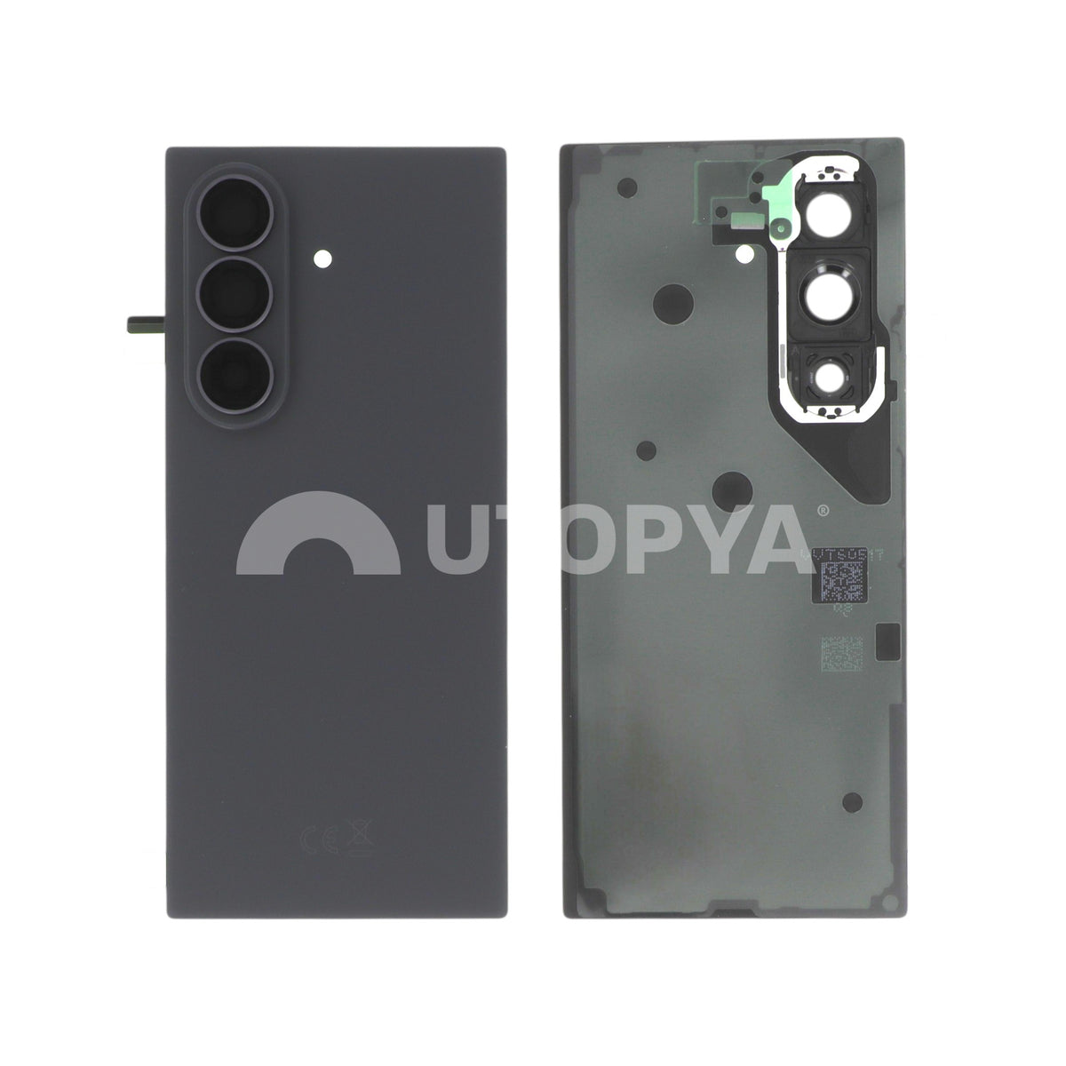 Vitre Arrière Graphite Galaxy Z Fold8 Ultra ORIGINALE SERVICE PACK(F976B)